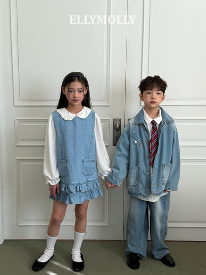 [PRE-ORDER] Denim Little Pocket Dress