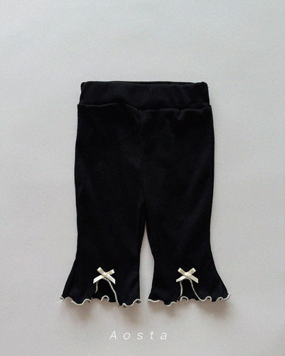 [PRE-ORDER] Ribbed Ribbon Pants