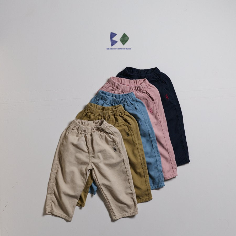 Two Spring Pants [Light Beige/XS(2-3yr)]
