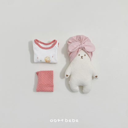 [PRE-ORDER] Custard Cream Body Suit + Leggings Set