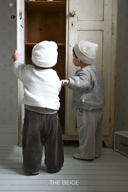 [PRE-ORDER] Ribbed Velour Wide Pants