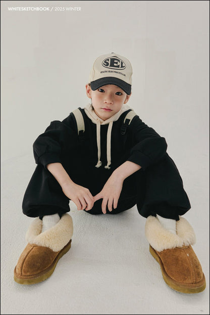 [PRE-ORDER] Simple Color Block Hoodie Sweatshirts