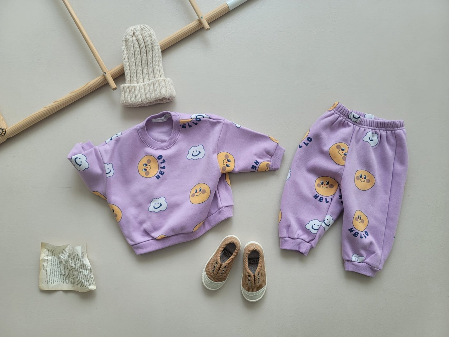 [PRE-ORDER] Cloud Smile Top Bottom Set