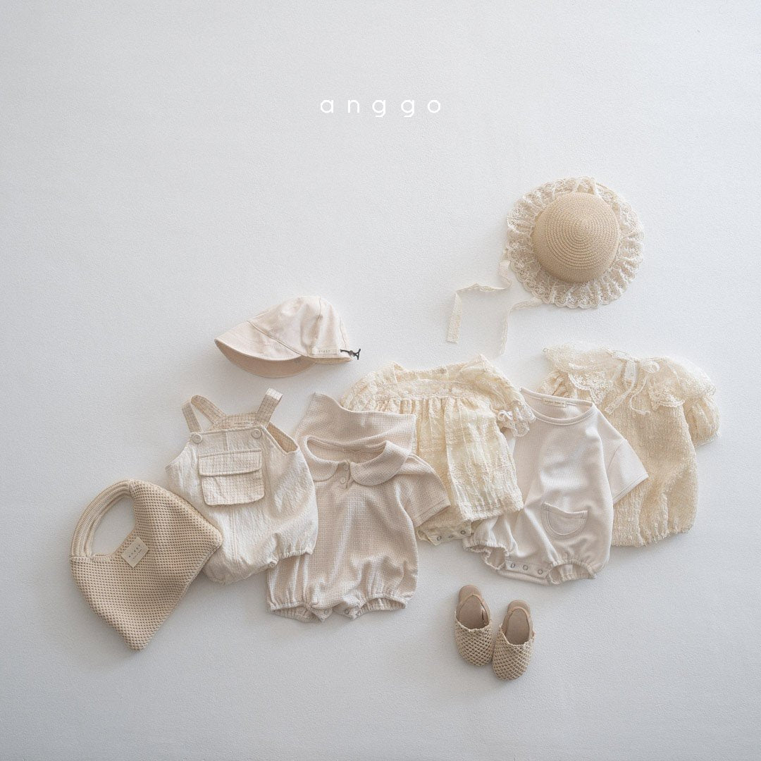 Waffle Body Suit [Cream/12m]