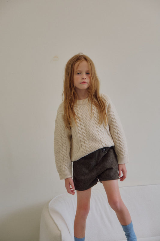 [PRE-ORDER] Bell Cable Sweater Top