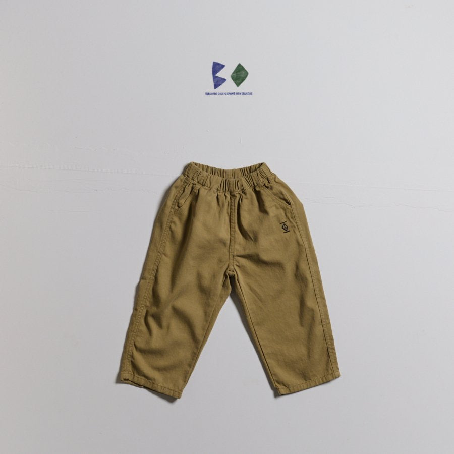 Two Spring Pants [Light Beige/XS(2-3yr)]