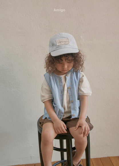 [PRE-ORDER] Round Denim Vest