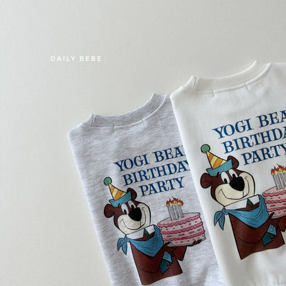Birthday Sweatshirts [Ivory,White Melange/XS(1-2yr)]
