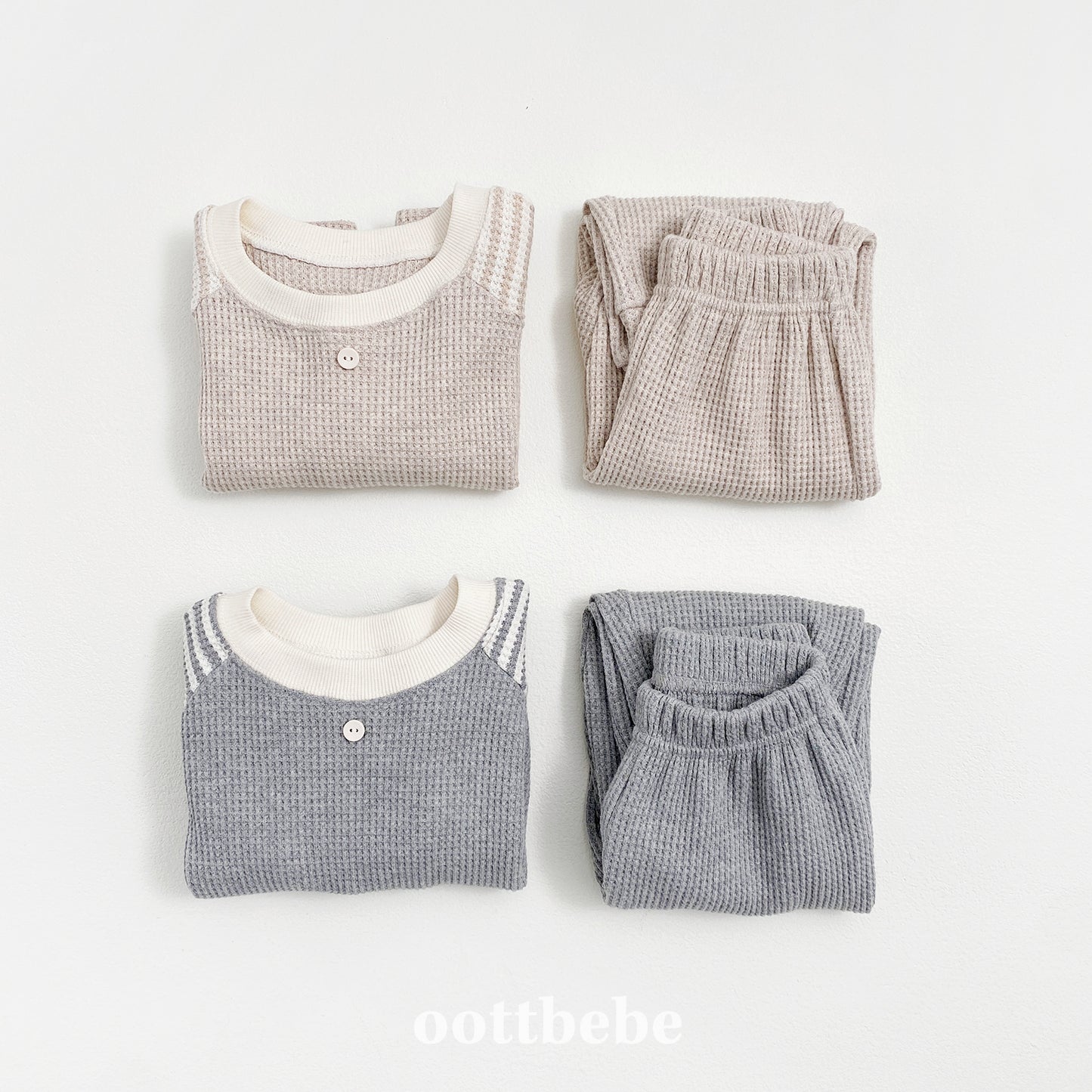 [PRE-ORDER] Cinnamon Waffle Top Bottom Set