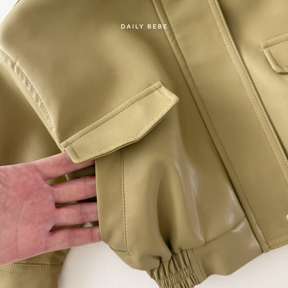 [PRE-ORDER] Faux Leather Jacket