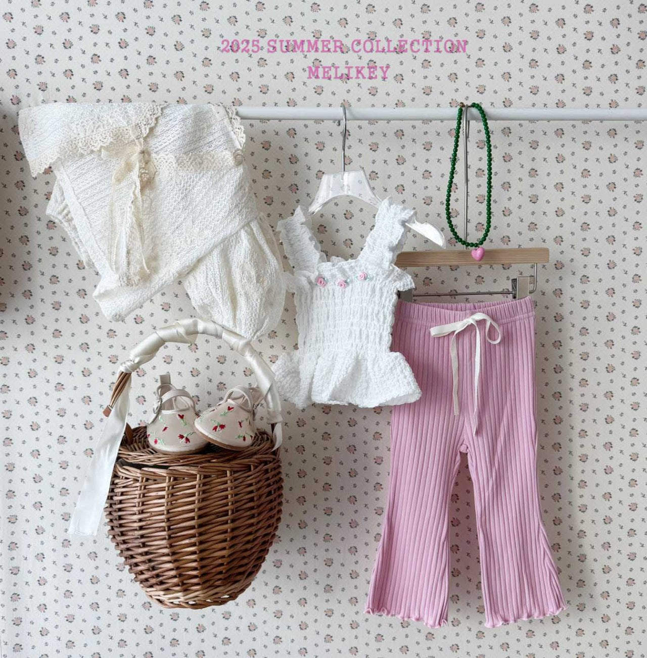 Three Rose Blouse [M(3-4yr)]