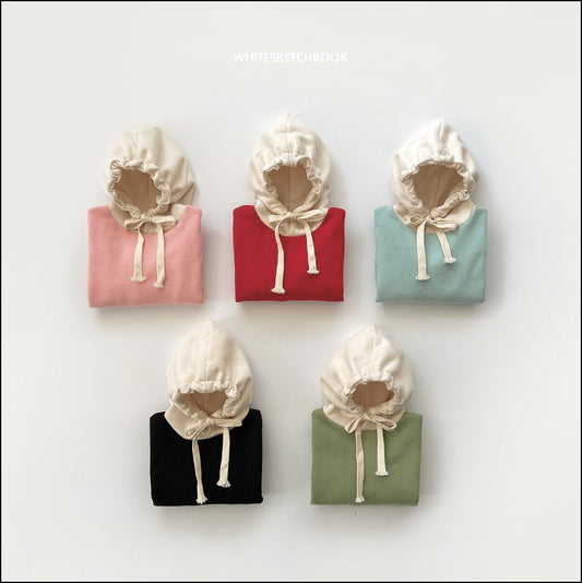 [PRE-ORDER] Simple Color Block Hoodie Sweatshirts