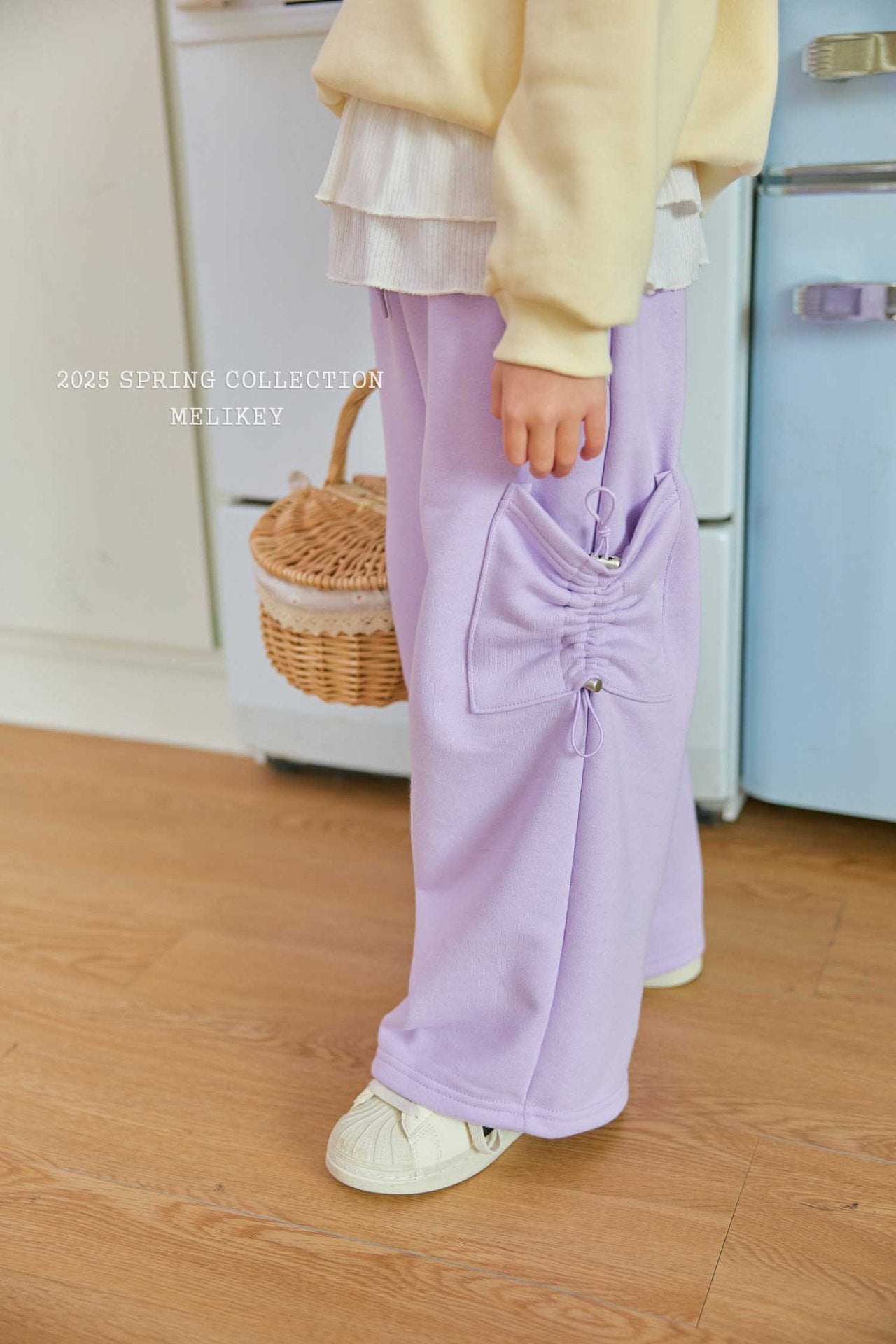 Cargo Ribbon Pants [Lavender/JM(8-9yr)]