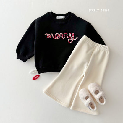 [PRE-ORDER] Embroidery Merry Sweatshirts