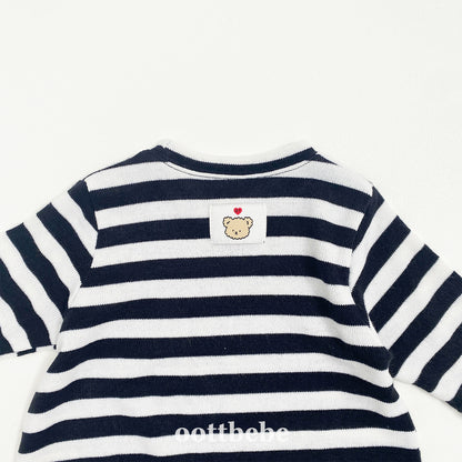 [PRE-ORDER] Mix Stripe Body Suit