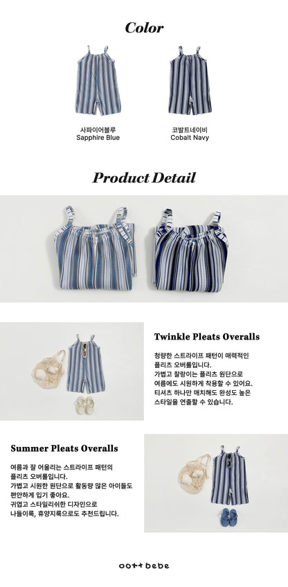 [PRE-ORDER] Twinkle Pleats Overalls