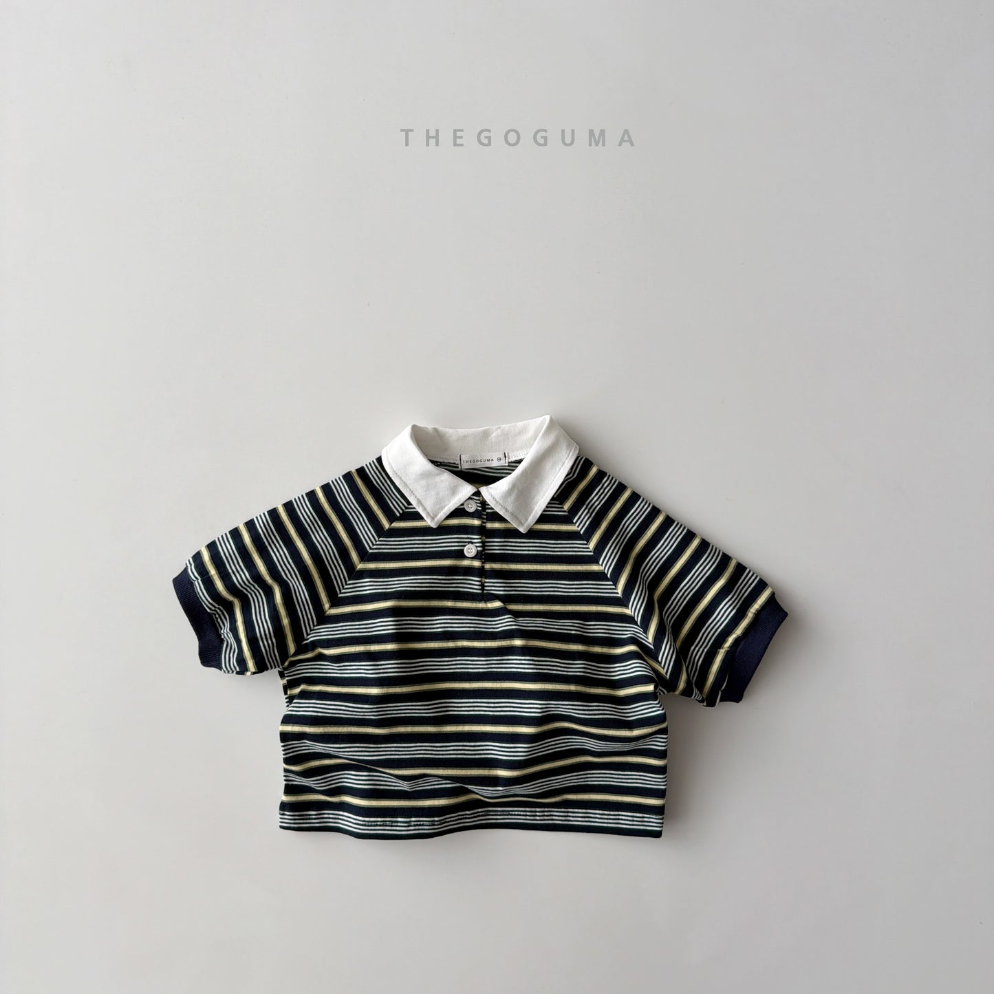 [PRE-ORDER] Pong Pong Stripe Collar T-Shirts
