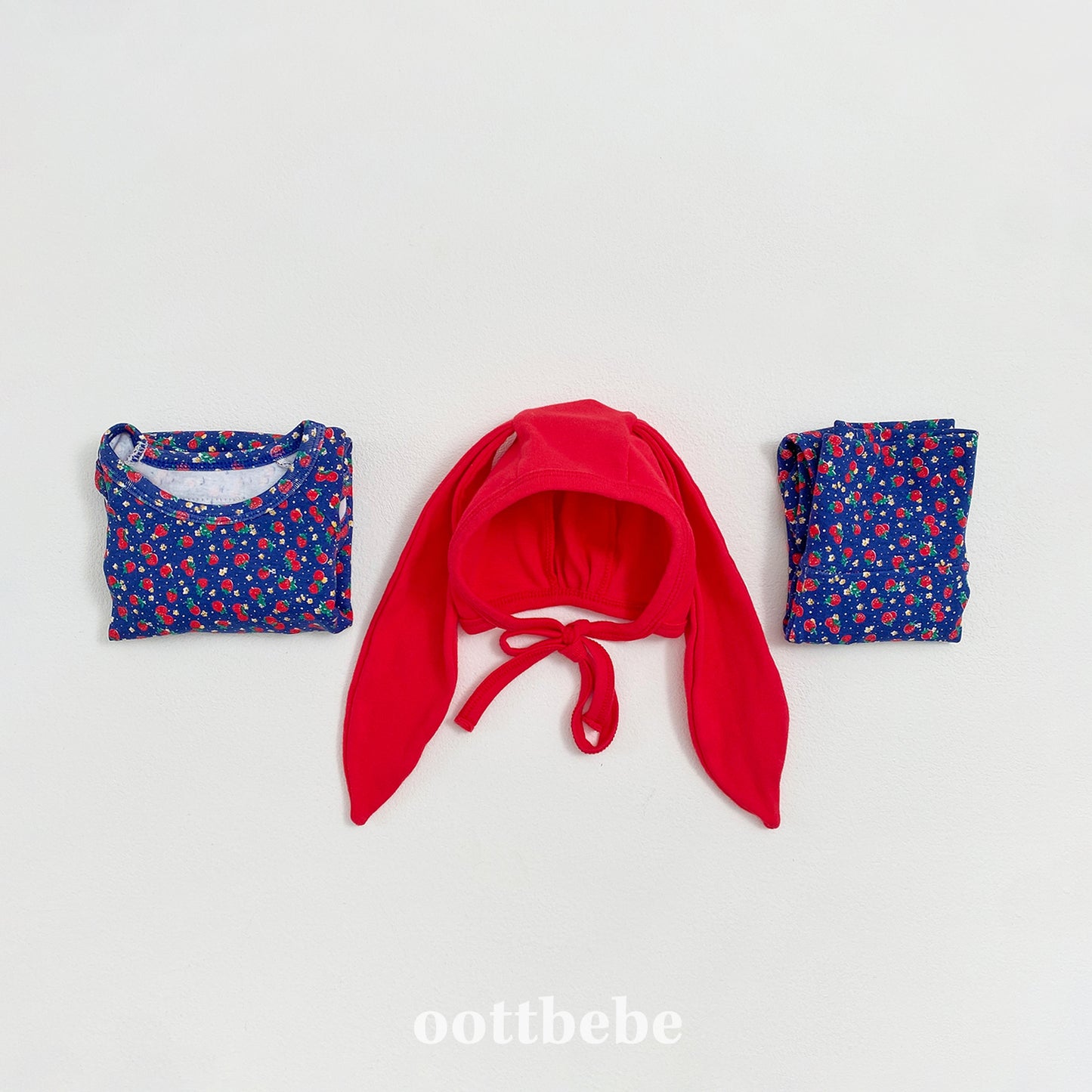 [PRE-ORDER] Strawberry Body Suit + Leggings Set