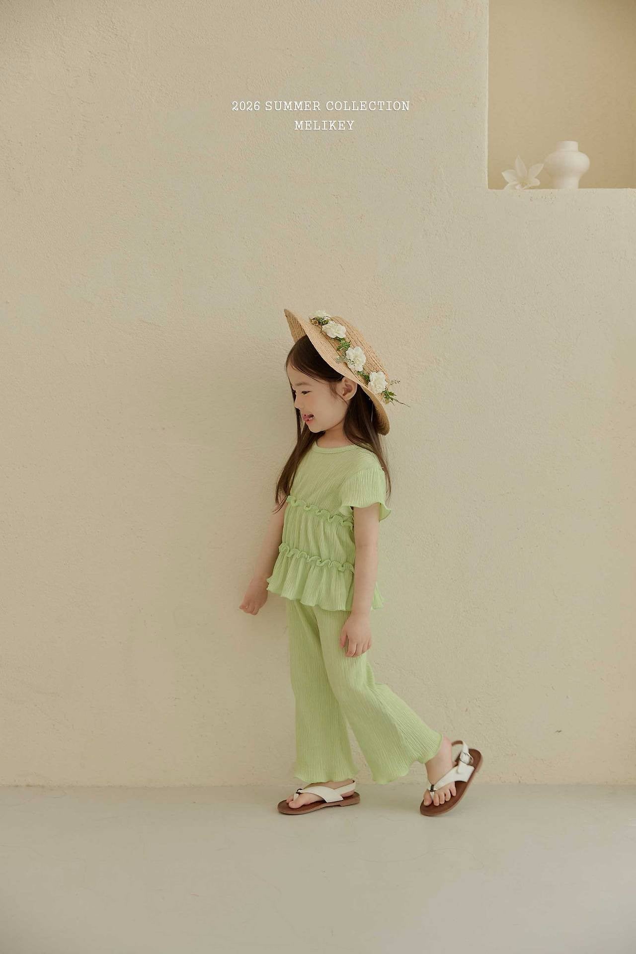 [PRE-ORDER] Can Can Pleats Top Bottom Set