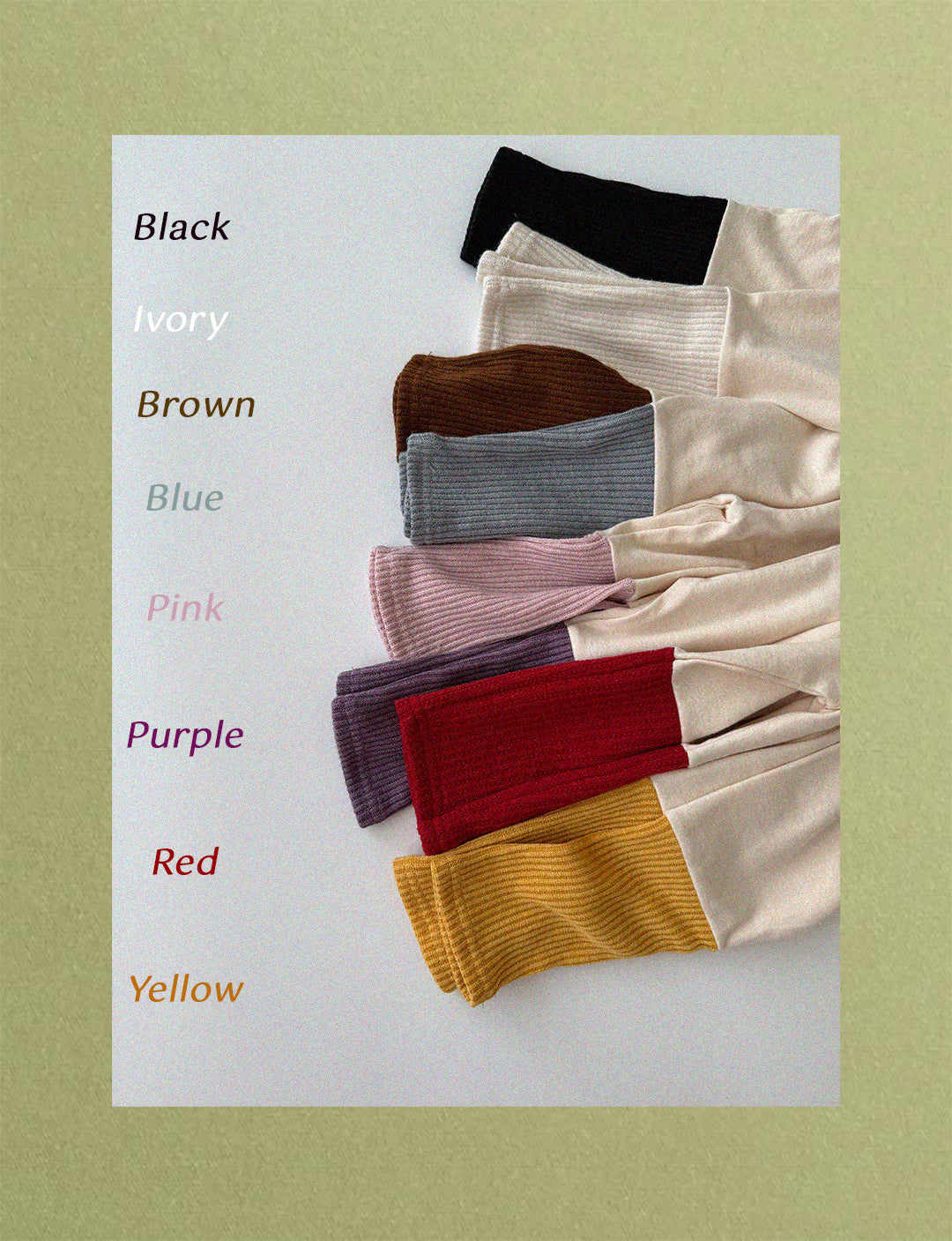 Every Day Leggings [Red/L(2-3yr)]