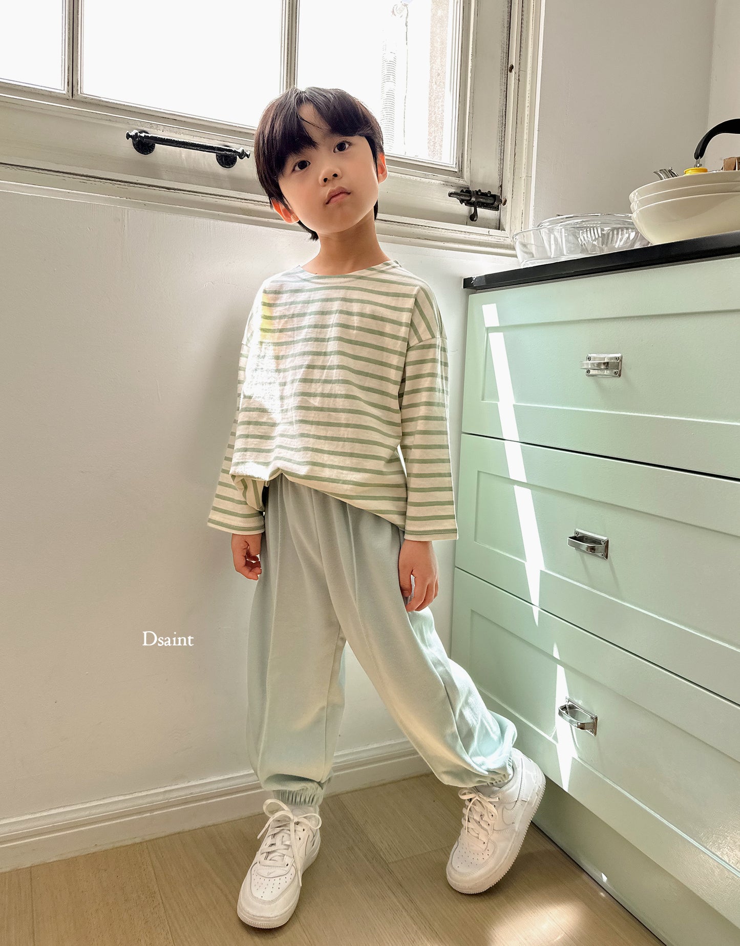 Every Day Pin-Tuck Pants [Mocha/7/M(3-4yr), 9/L(4-5yr)]