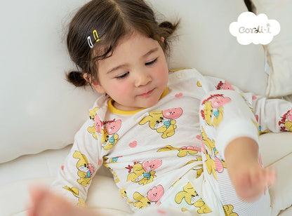 Love Blossom Jacquard Home Wear Set