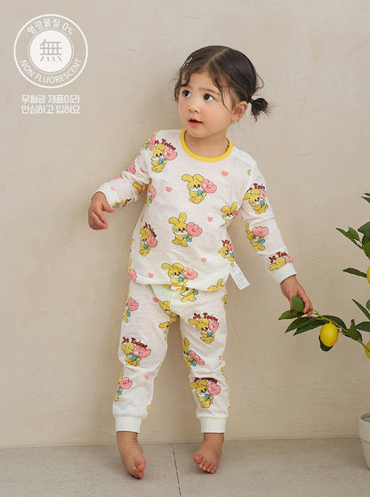 Love Blossom Jacquard Home Wear Set