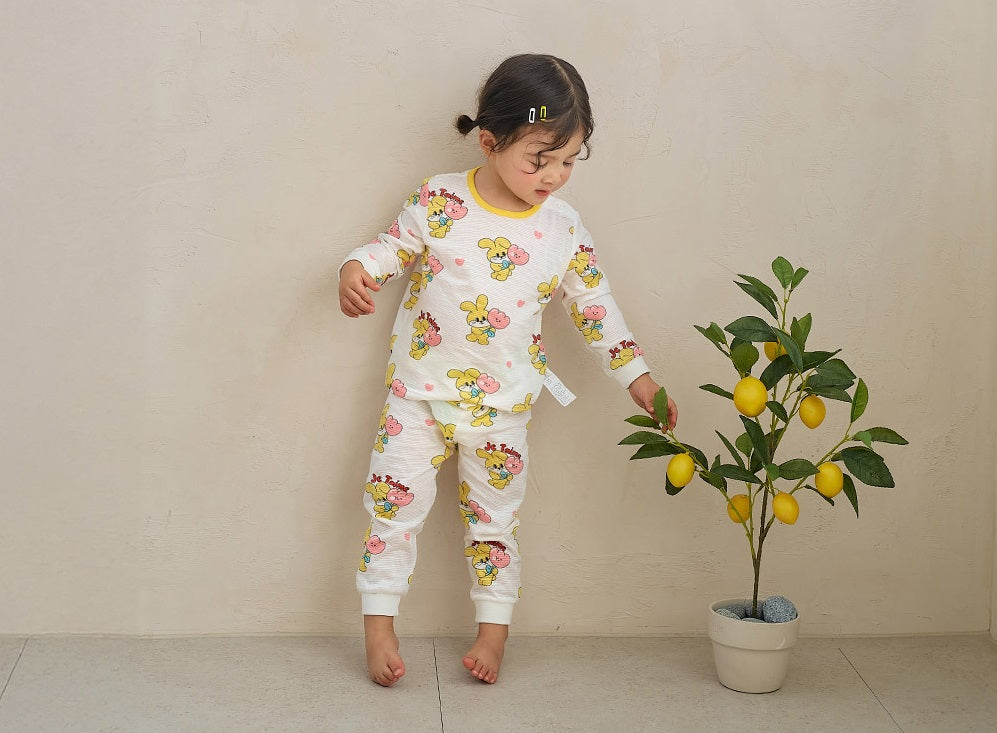 Love Blossom Jacquard Home Wear Set