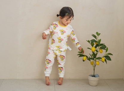 Love Blossom Jacquard Home Wear Set