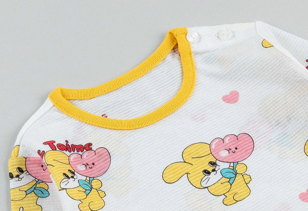 Love Blossom Jacquard Home Wear Set