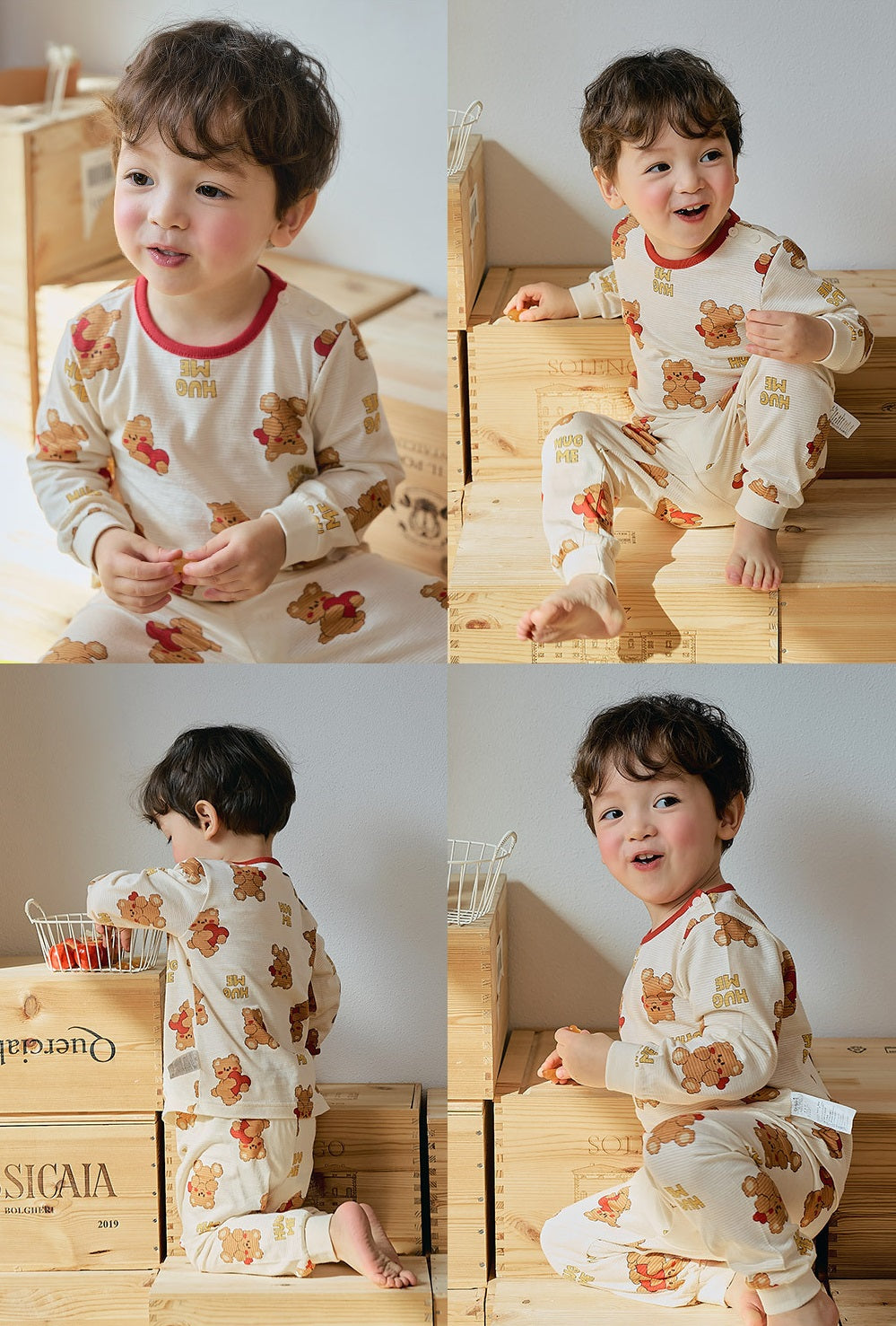 Hug Me Bear Jacquard Home Wear Set
