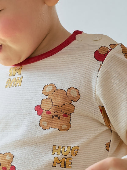 Hug Me Bear Jacquard Home Wear Set