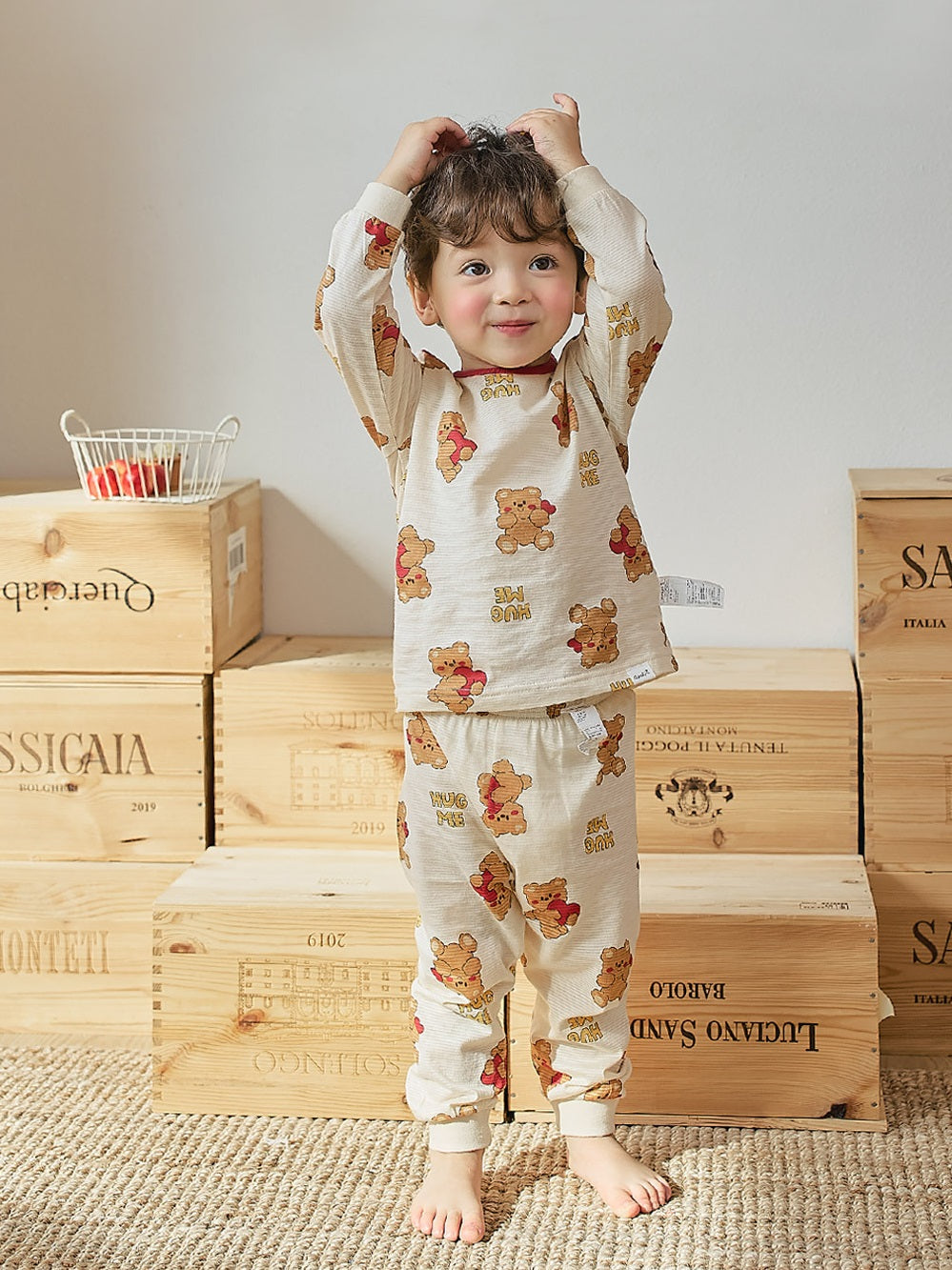 Hug Me Bear Jacquard Home Wear Set