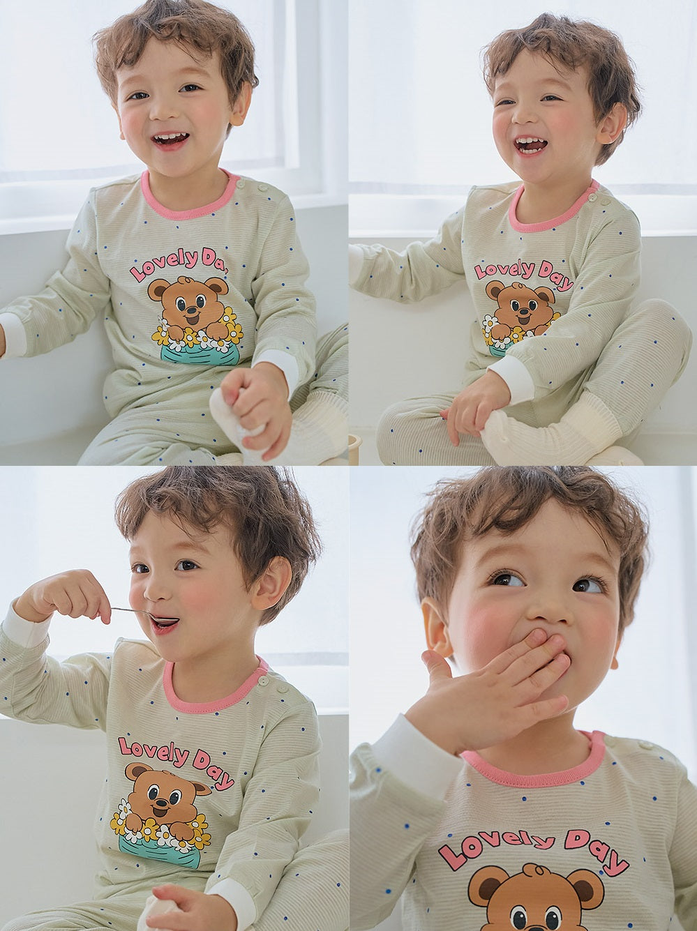 Lovely Bebe Jacquard Home Wear Set