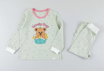 Lovely Bebe Jacquard Home Wear Set