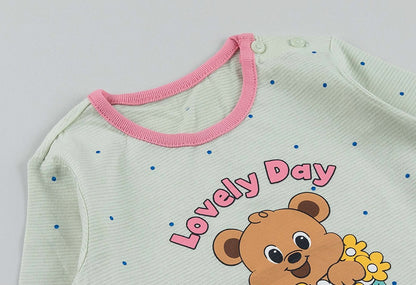 Lovely Bebe Jacquard Home Wear Set