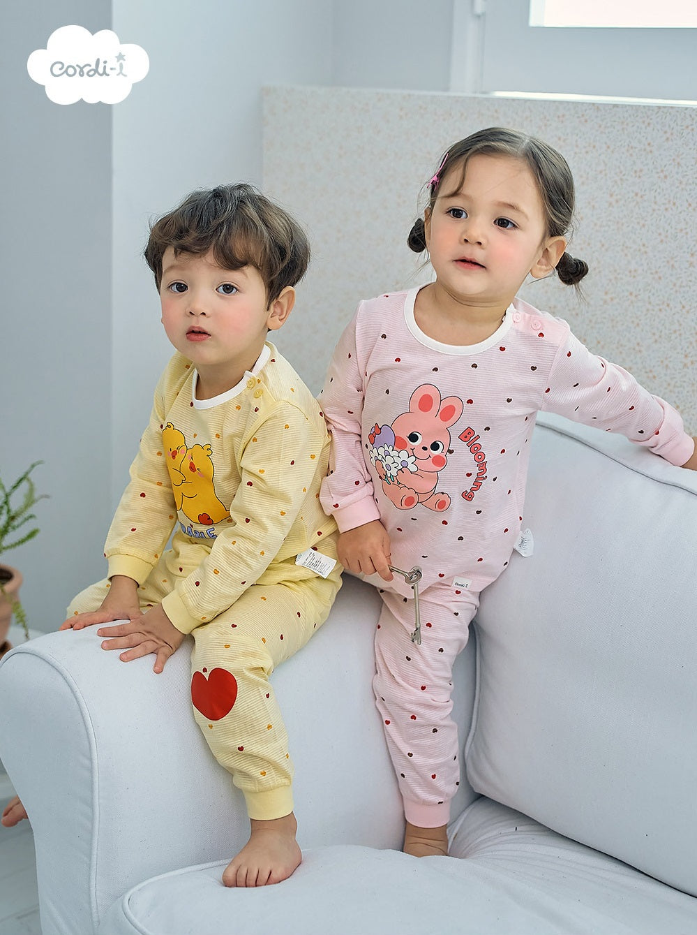 Blooming Bebe Jacquard Home Wear Set