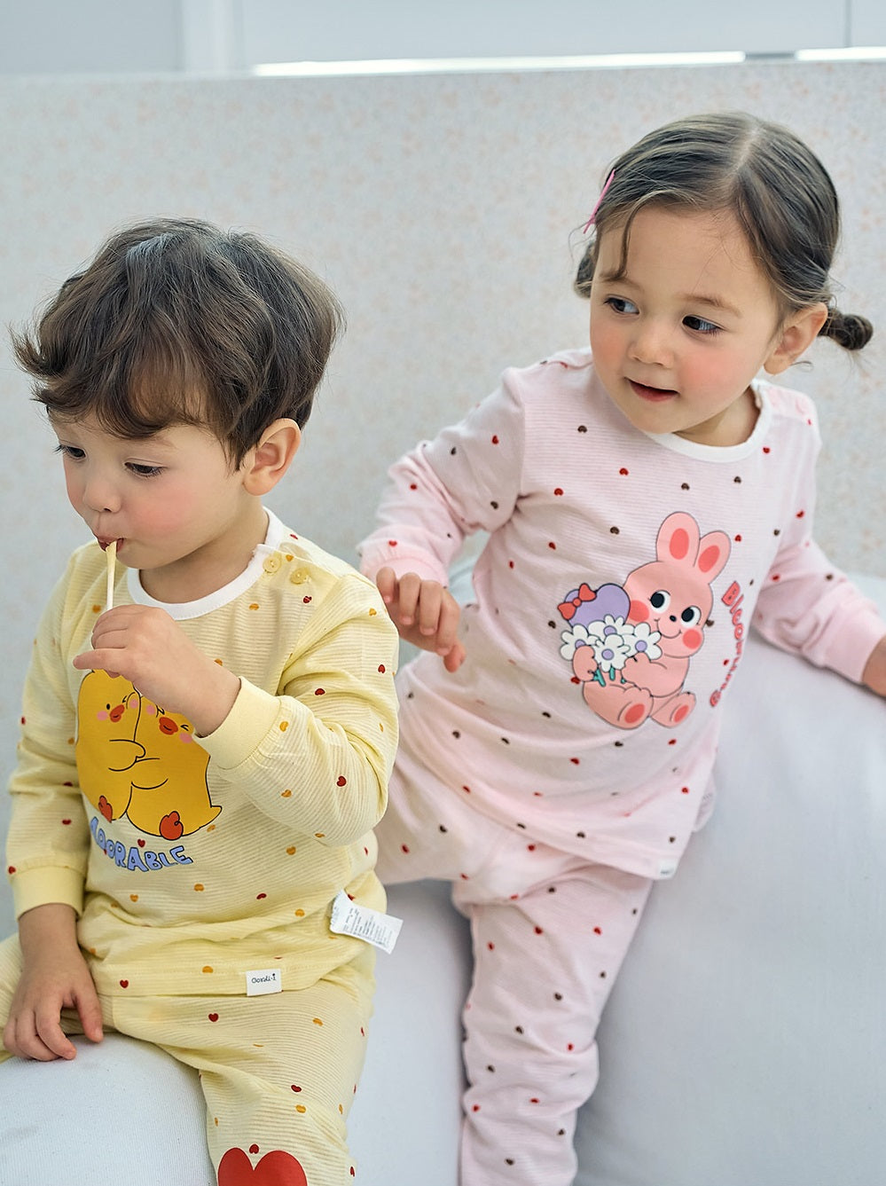 Blooming Bebe Jacquard Home Wear Set