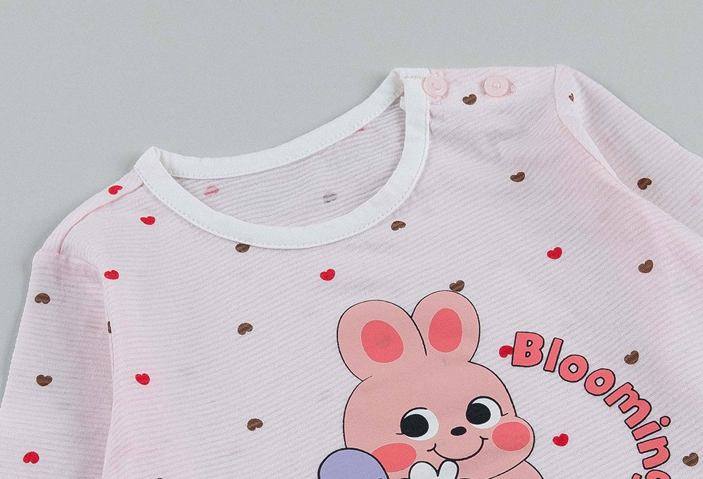 Blooming Bebe Jacquard Home Wear Set