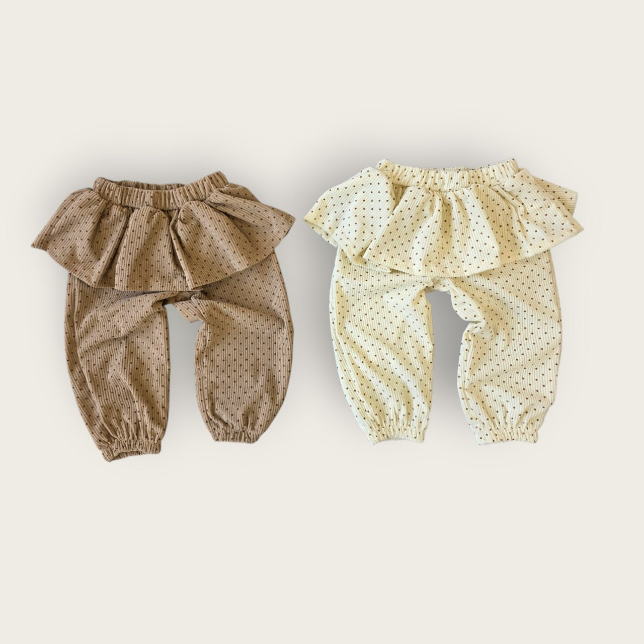 [PRE-ORDER] Dot Frill Jogger Pants