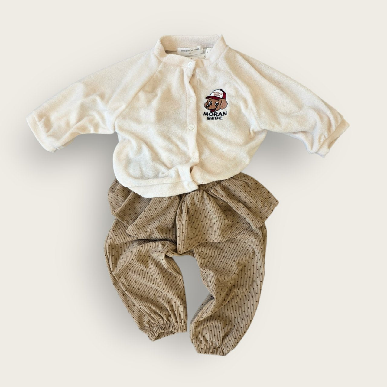 [PRE-ORDER] Dot Frill Jogger Pants