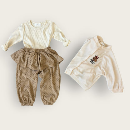 [PRE-ORDER] Dot Frill Jogger Pants