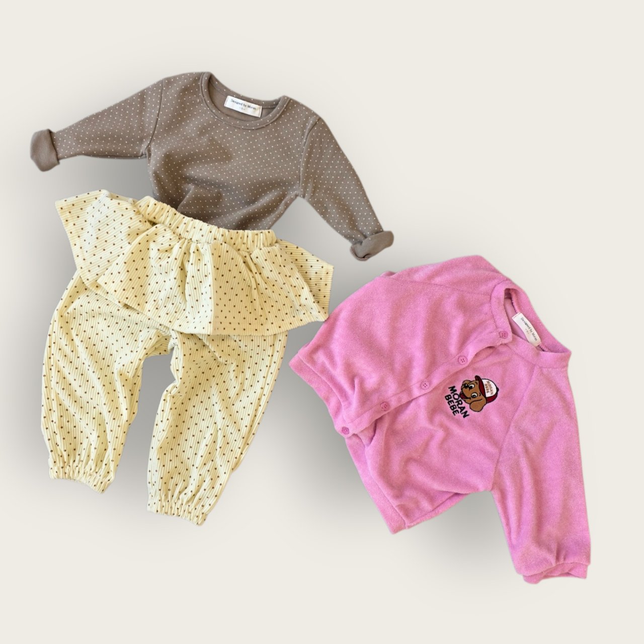 [PRE-ORDER] Dot Frill Jogger Pants