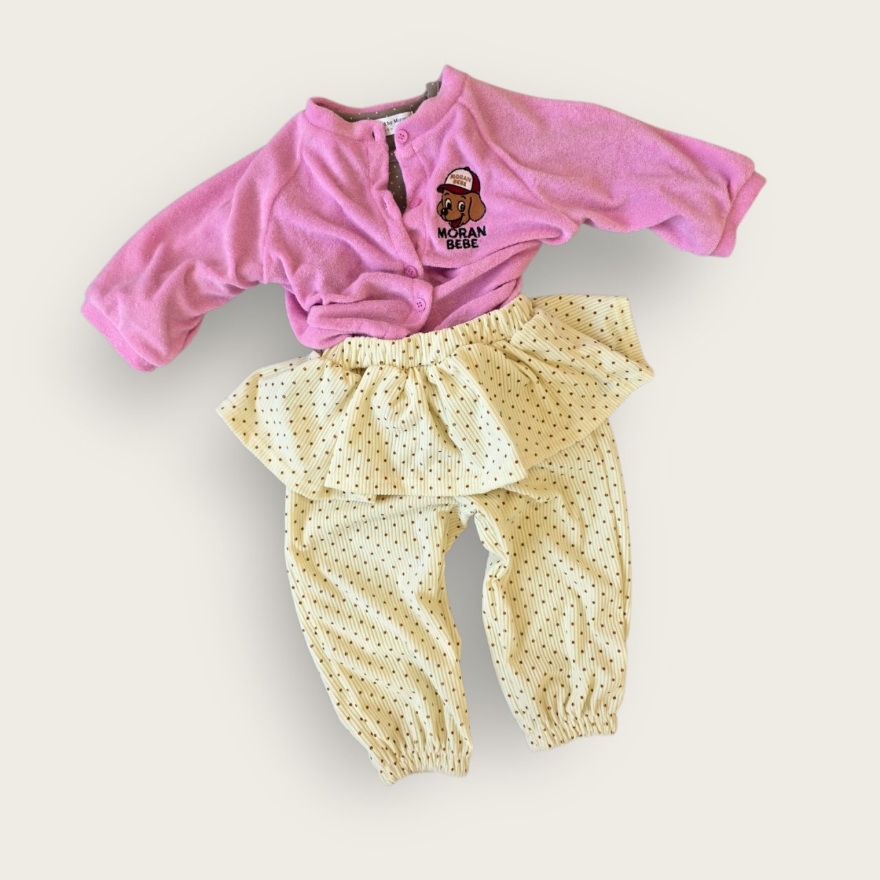 [PRE-ORDER] Dot Frill Jogger Pants