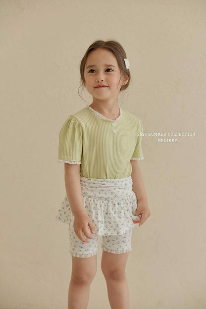 [PRE-ORDER] Shirring Skirts Leggings