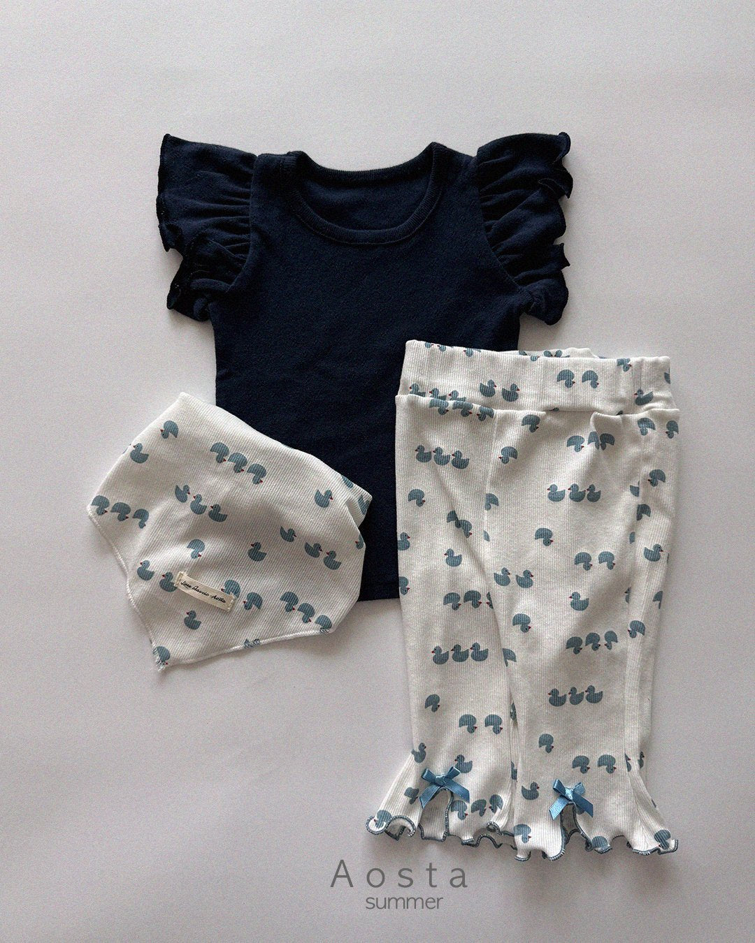 [PRE-ORDER] Ribbed Ribbon Pants
