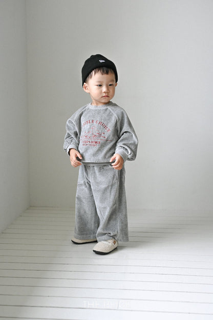 [PRE-ORDER] Velour Wide Pants