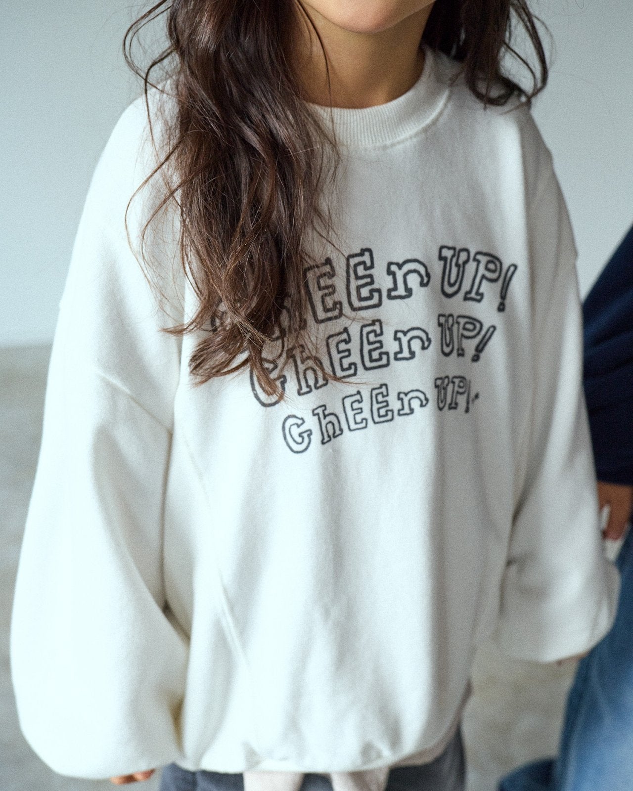 [PRE-ORDER] Cheer Up Crop Sweatshirts