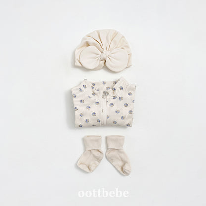 [PRE-ORDER] Sweet Waffle Anorak Body Suit