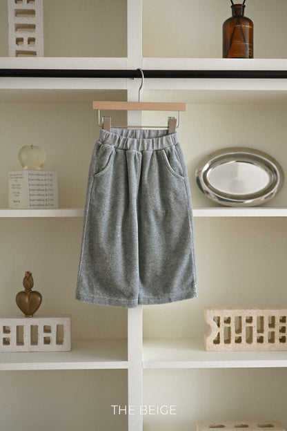 [PRE-ORDER] Velour Wide Pants